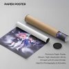 Anya & Conan custom paper print with vibrant anime artwork