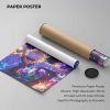 Gojo & Geto custom paper print with vibrant anime artwork