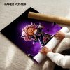 Anya Forger custom paper print with vibrant anime artwork