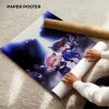Anya & Conan custom paper print with vibrant anime artwork