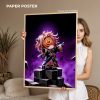 Anya Forger custom paper print with vibrant anime artwork