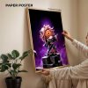 Anya Forger custom paper print with vibrant anime artwork