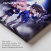 Anya & Conan custom canvas print with vibrant anime artwork