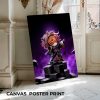 Anya Forger custom canvas print with vibrant anime artwork
