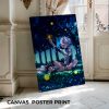 Killua zoldyck custom canvas print with vibrant anime artwork