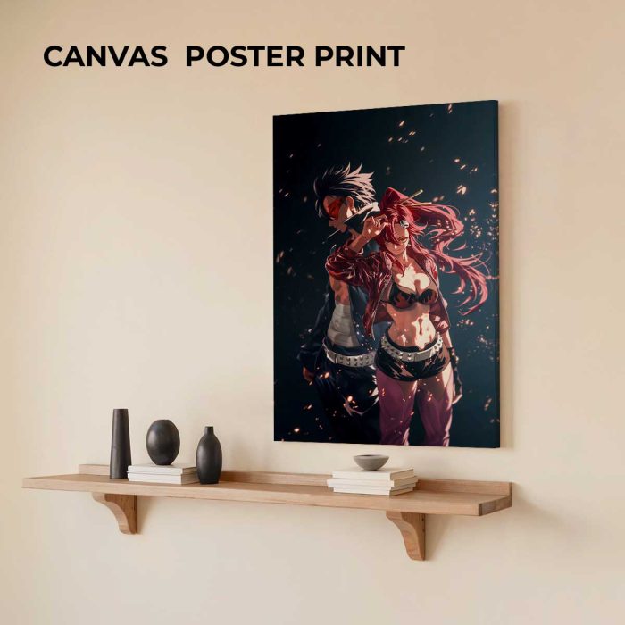 Simon & Yoko Custom Metal Print | Gurren Lagann | Artinistik